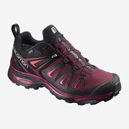 Salomon X ULTRA 3 GTX W Womens Hiking Shoes Red | Salomon South Africa